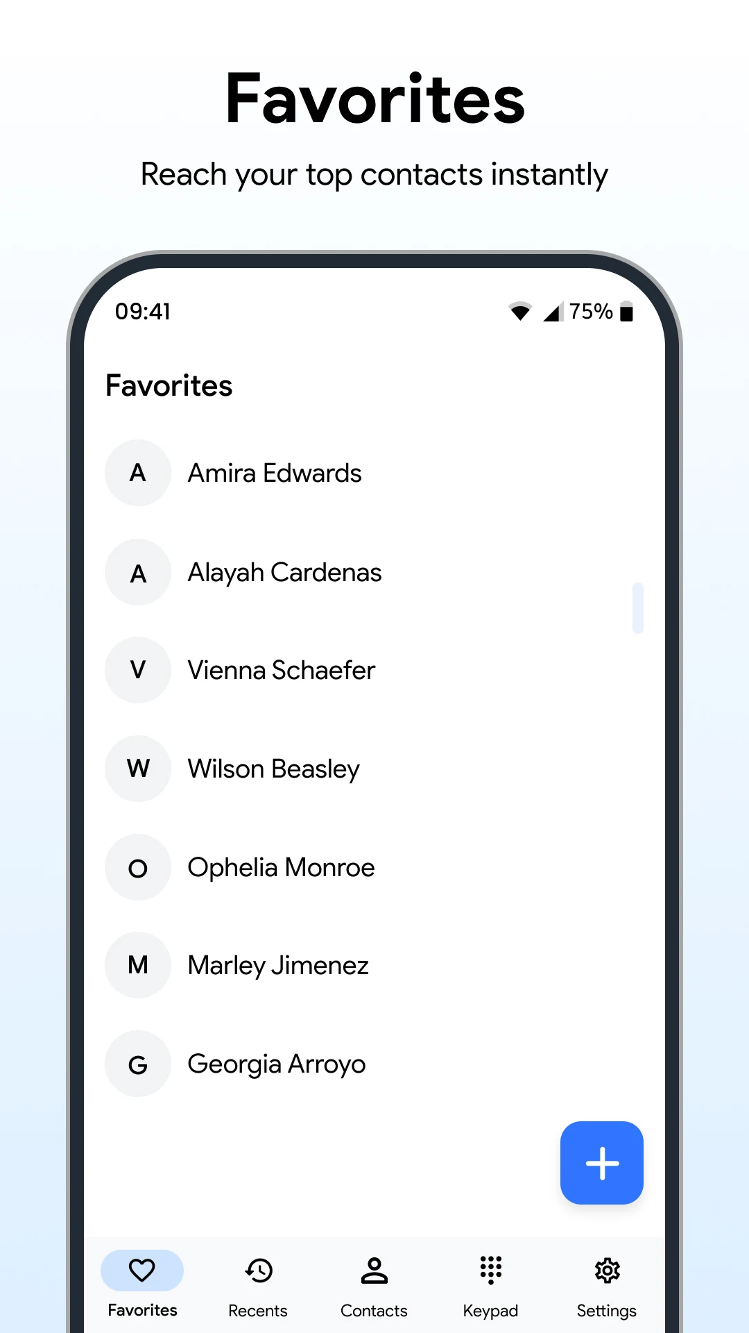Phone Contacts: Phone Dialer screenshot