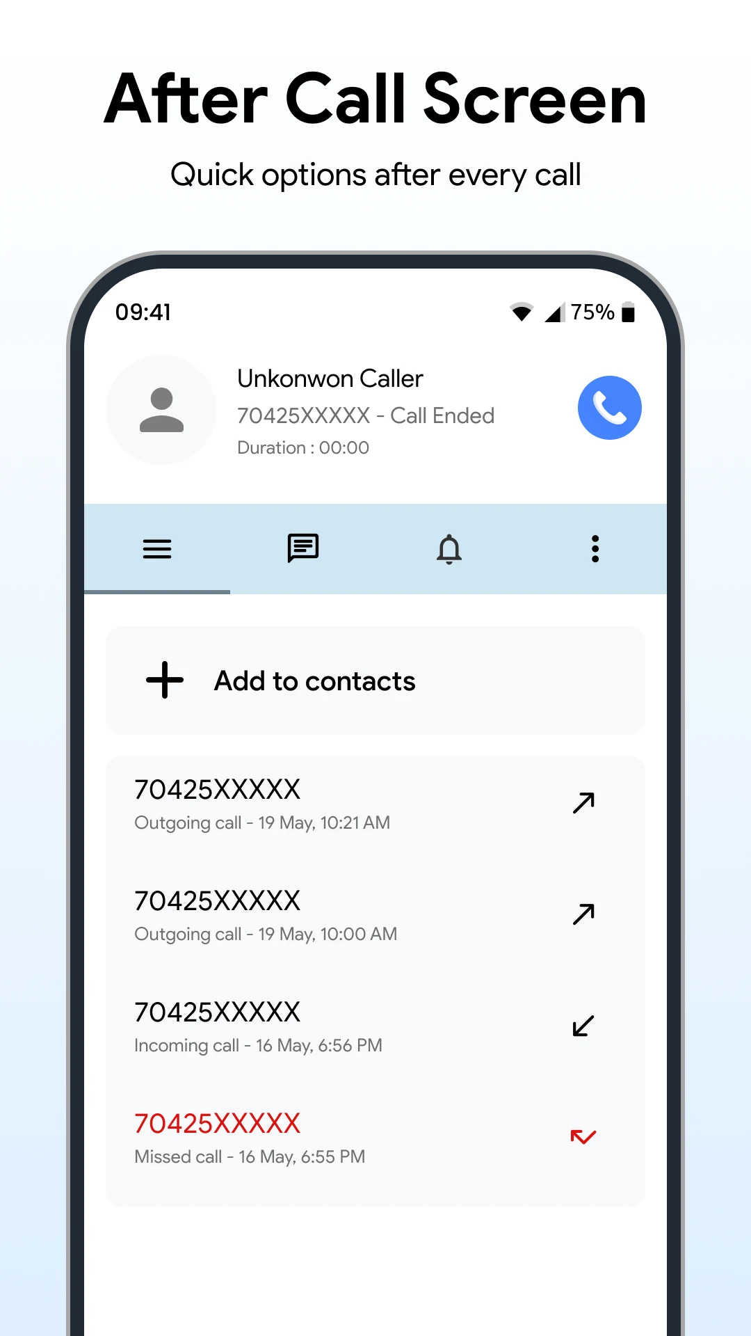 Phone Contacts: Phone Dialer screenshot